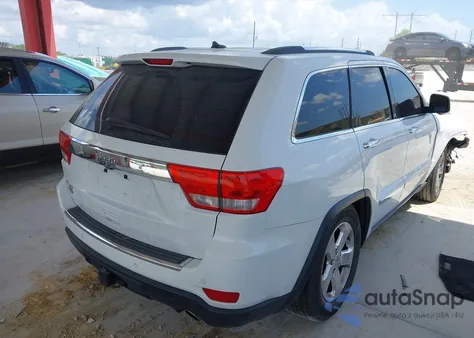 2013 Jeep Grand Cherokee Overland z USA, uszkodzony, nr VIN 1C4RJFCT5DC642313